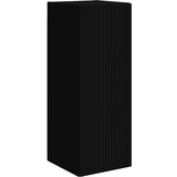  Set zidnog ormarića za TV Zidne 4 pcs Crna Konstruirano drvo | shoptok.hr