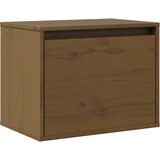 Furnova Stranska omarica medeno rjava 45x30x35 cm trdna borovina, (21950034) | Shoptok.si