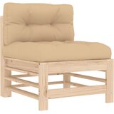  Srednja vrtna sofa od masivne borovine | shoptok.hr