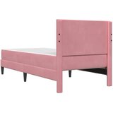  Okvir kreveta s madracem Ružičasta 80 x 200 cm Baršun | shoptok.hr