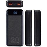 Rivacase zunanja baterija powerbank 20.000 mah va2580 quick charge / pd 20w z lcd-jem črn Cene