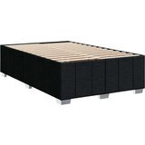 vidaXL Box spring postelja z vzmetnico črna 120x190 cm blago | Shoptok.si