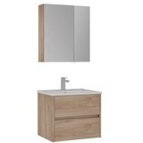 Hanah home Kupatilski ormarić sa umivaonikom i ogledalom (2 komada) Side 65 v2 779 | Eponuda.com