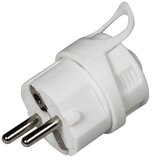 Commel Utikač šuko 16A 250V beli Cene