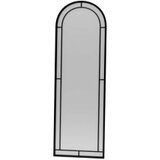 Hanah home Metalno ogledalo Luna Black | ePonuda.com