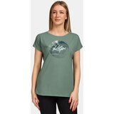 Kilpi Women's cotton T-shirt NELLIM-W Khaki Cene