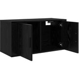  Zidni TV ormar set Zidne 2 pcs Crni hrast 80 x 34,5 x 40 cm | Eponuda.ba