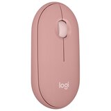 Logitech Pebble Mouse 2 M350s roze Bluetooth mi&amp;scaron; Slike