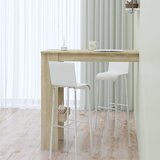  Zidni barski stol boja hrasta 102x45x103,5 cm konstruirano drvo | Eponuda.com