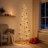  Metalno božićno drvce sa stalkom KUOPIO 210 cm Čelik Zlatno | shoptok.hr