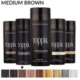Other Toppik lasna vlakna, Medium Brown / Rjava (veliki 27.5 g, do 50 nanosov) | Shoptok.si