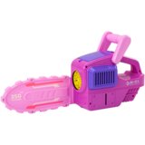 Plavi stroj za mjehuriće od sapunice s motornom pilom - roza | Shoptok.si