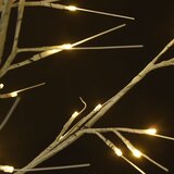  Božićno drvce 220 LED žarulja 2,2 m tople bijele izgled vrbe | Eponuda.ba