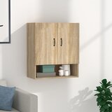 Maison Chic Stenska omarica - Zidna omarica sonoma hrast 60x31x70 cm inženirski les iu379, (22063190) | Shoptok.si