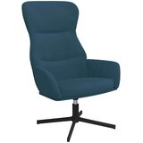  Stolica za opuštanje plava baršunasta | shoptok.hr