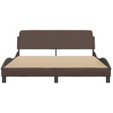  Okvir za krevet Dover smeđi 160x200 cm od umjetne kože | shoptok.hr