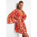 Trendyol Ženski kaftan za plažu, Crveni | ePonuda.com