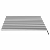  Zamjenska tkanina za tendu antracit-bijela 3,5 x 2,5 m | shoptok.hr