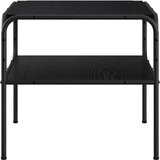  Bocni stol Crni hrast 100 x 50 x 46 cm Konstruirano drvo | shoptok.hr