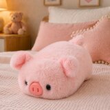  Plush Pig Mascot Soft Cuddly Toy Pink 16 cm | shoptok.hr