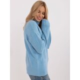 Wool Fashion Italia Sweater-AT-SW-2342-1.35-Light Blue | shoptok.hr