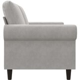  Dvosjed Svjetlosiva 140 cm baršunasti | shoptok.hr