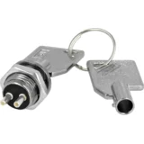 Prekidač sa ključem1A 125V 90° KS-38