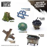 Green Stuff World Water Soluble Patina set (Pack x6) | Veliki Set za Patiniranje | Eponuda.com