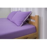 Manjatex Čaršaf sa lastišem, Za dušek od 50cm, 140x200cm, Ljubičasti | Eponuda.com