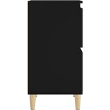  Komode 3 kom crne 60x35x70 cm od konstruiranog drva | shoptok.hr