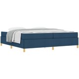  Krevetna konstrukcija Plava 200 x 200 cm tkanina | shoptok.hr