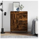 vidaXL Komoda boja dimljenog hrasta 69 5x34x90 cm konstruirano drvo | shoptok.hr