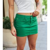 Gemre Green short mini skirt Asil | Shoptok.si