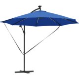  Senčnik Azur modra 294 x 294 x 248 cm Poliester in aluminij, (5000187746) | Shoptok.si