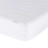  Postelja z vzmetnico modra 140x190 cm blago, (21829681) | Shoptok.si