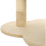  Penjalica za mačke sa stupovima za grebanje od sisala 50 cm bež i smeđa | Eponuda.com