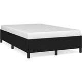  Okvir kreveta bez madraca crni 120x190 cm od tkanine | shoptok.hr