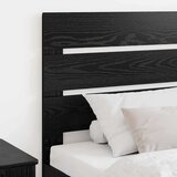  Uzglavlje s uzglavljem Crni hrast 90 cm Konstruirano drvo | shoptok.hr