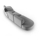 Milo Casa Siva baršunasti sofa s desnim kutom 428 cm Paolo – | shoptok.hr