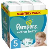 Pampers Active Baby - Mjesečno Pakiranje Pelena | shoptok.hr