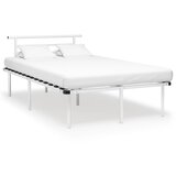 Furnova Posteljni okvir bel kovinski 120x200 cm, (21931790) | Shoptok.si