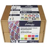  Set Pebeo boja za svjetli i tamni tekstil Setacolor Opaque - 10x45 ml KORISTI SE Cijene