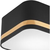  stropno svetlo sirja square stripe 2xE27/15W/230V crna/zlatna | Eponuda.com