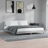 Maison Chic Posteljni okvir - Dvoposteljna postelja - Zakonska postelja siva sonoma 200x200 cm inženirski les-J5538, (21771059) | Shoptok.si