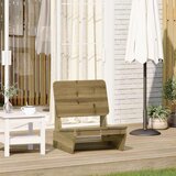 vidaXL Vrtna stolica 60x64x70,5 cm od impregnirane borovine | shoptok.hr