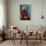  Slika - Amedeo Modigliani – Leopold Zborowski 40x60 U prirodnom drvenom okviru | shoptok.hr