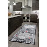 fincan - sivi višebojni hodnički tepih (80 x 150) Cene