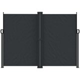 Bočna tenda na uvlačenje crna 180 x 1000 cm | shoptok.hr