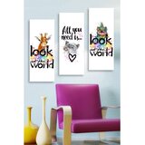 Wallity Set slika MDF0079, 3 dijela Cijene