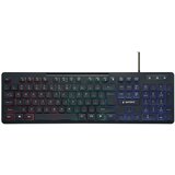  GEMBIRD, KB-UML-02 Rainbow backlight multimedia keyboard, USB, USA layout | Eponuda.ba